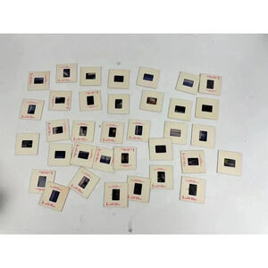 Lot of 35 VTG 35mm‎ Film Slides Vacation Family Lake Boat River Photos Variety